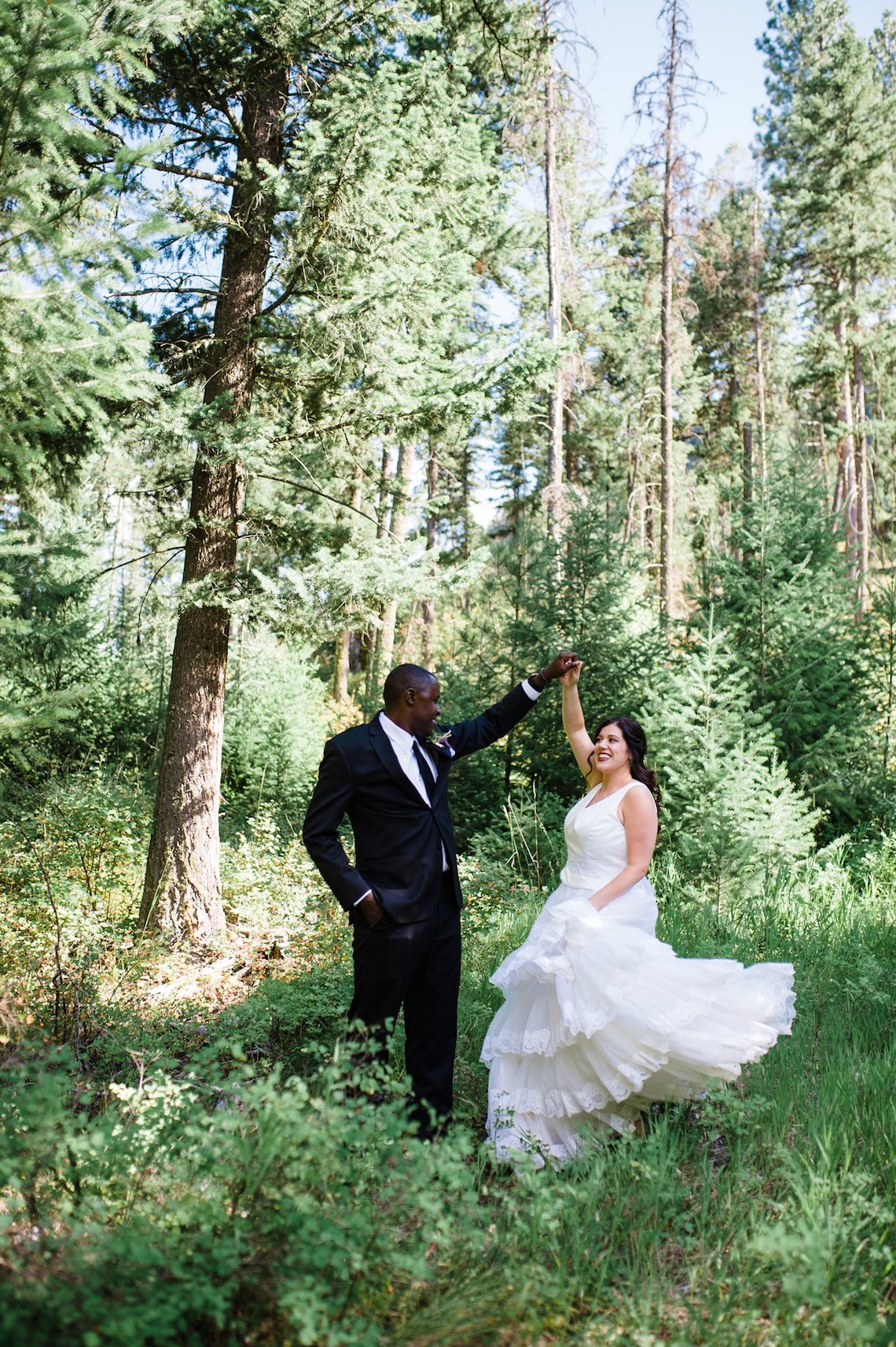 Whimsical Forest Lodge Congolese American Wedding – Honeybee Weddings 39