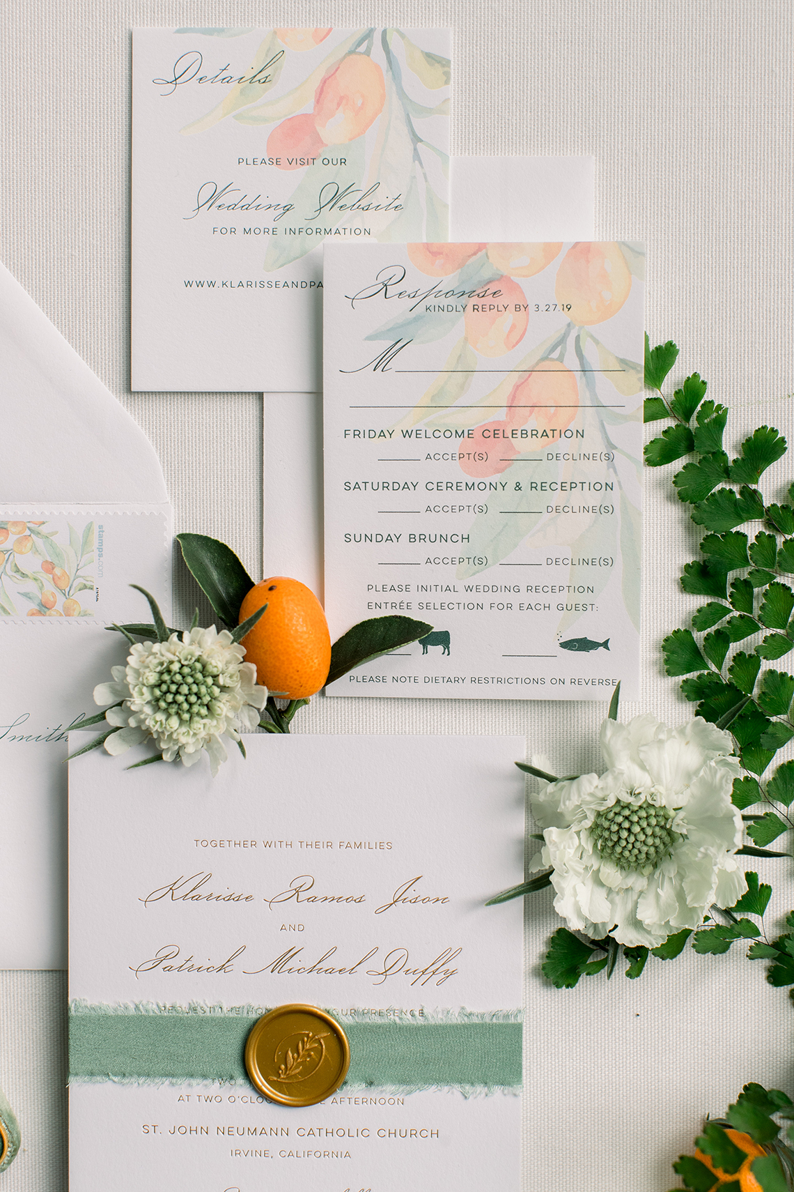 Orange Citrus Inspired Wedding at Lido House Newport Beach – Brett Hickman 8