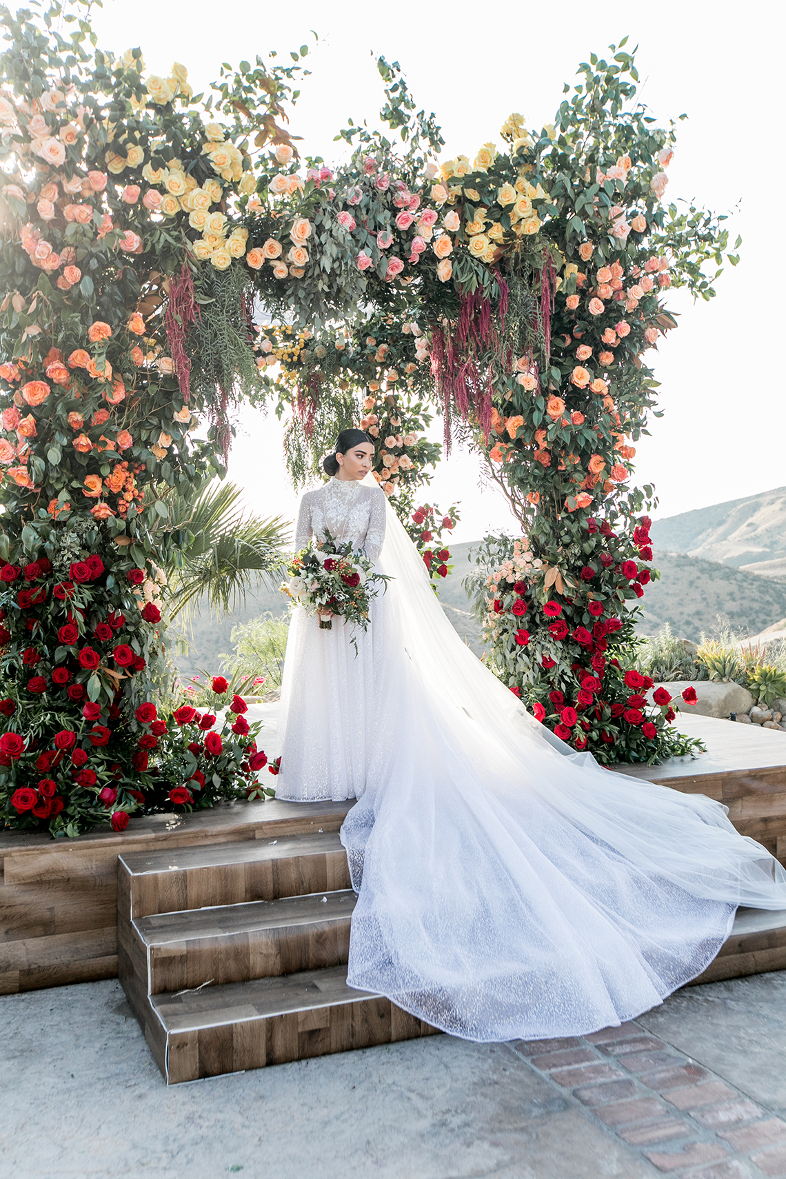 Luxurious Hummingbird Nest Ranch Jewish Wedding – Katie Beverly 47