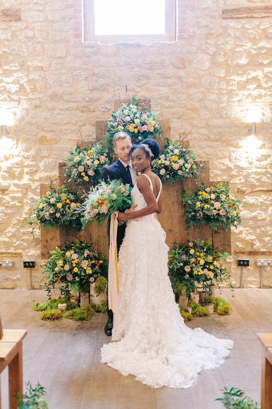 Rustic UK Barn Wedding Inspiration – Elsie Love Photography – Kimberley Rose Designs 34