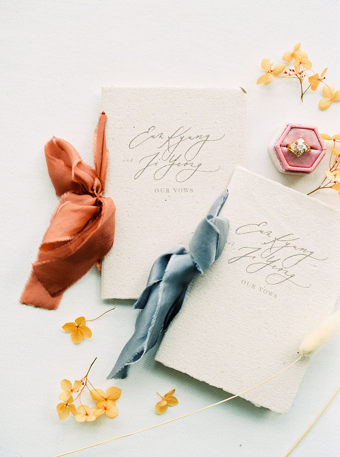 Modern Korean Wedding Inspiration – lilelements – Anadena Photography 63