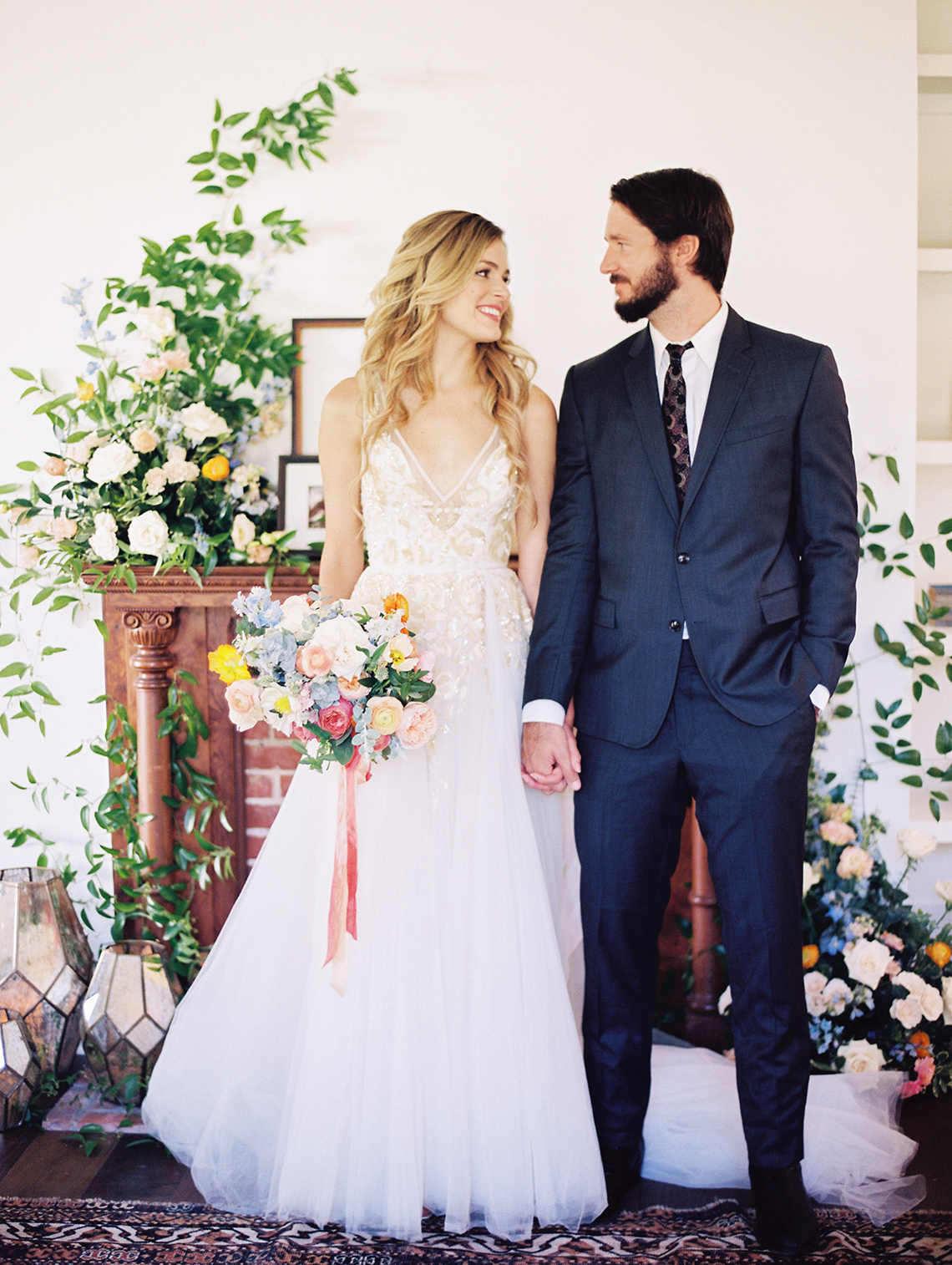 Zesty Citrus Wedding Ideas – The Grand Lady – Texas Wedding – Kristin La Voie Photography 31