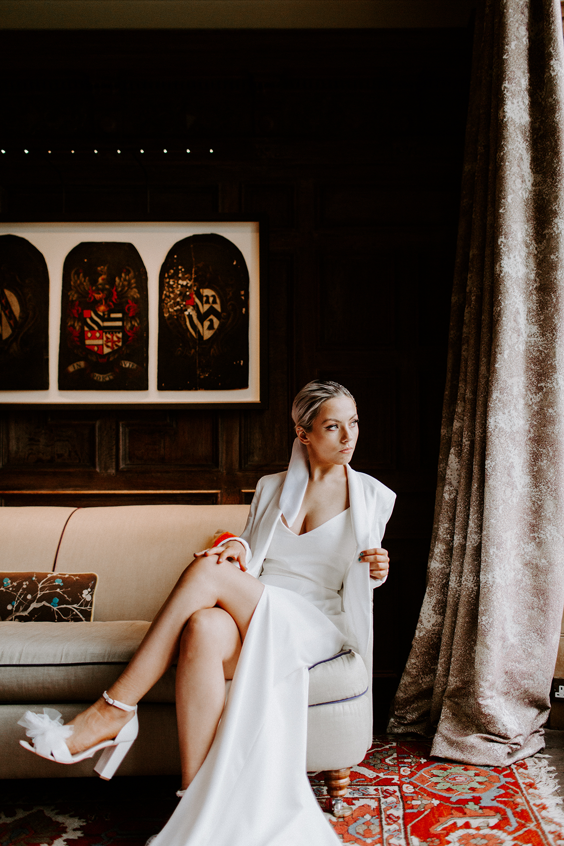 Gender Fluid Wedding Inspiration at Dorfold Hall – Phoebe Jane Photography 10