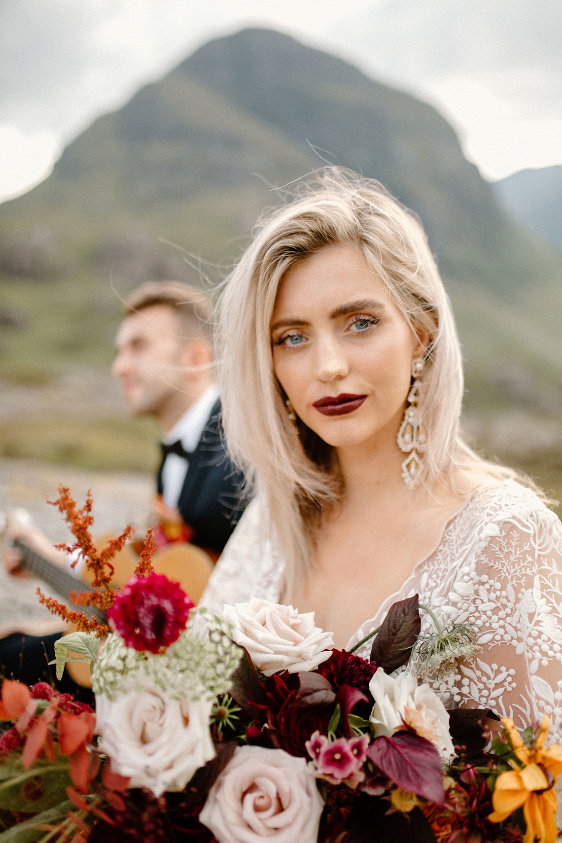 Stunning Scotland Highlands Elopement Inspiration – Alia PAIENDA – E and W Couture 18
