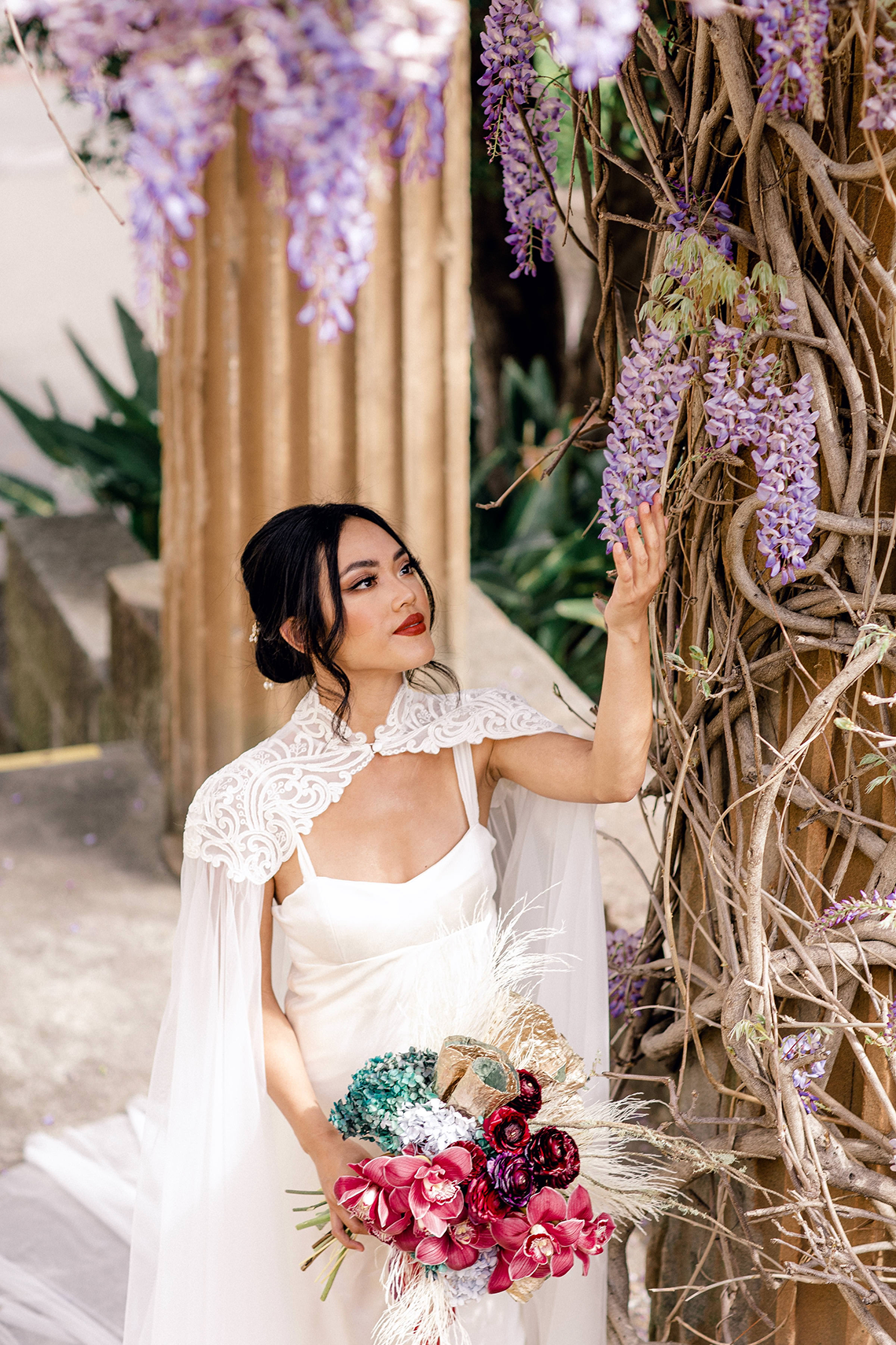 Gorgeous Chinese Tea Ceremony and Wedding Inspiration with Orchids – Clarzzique – Lilelements 49
