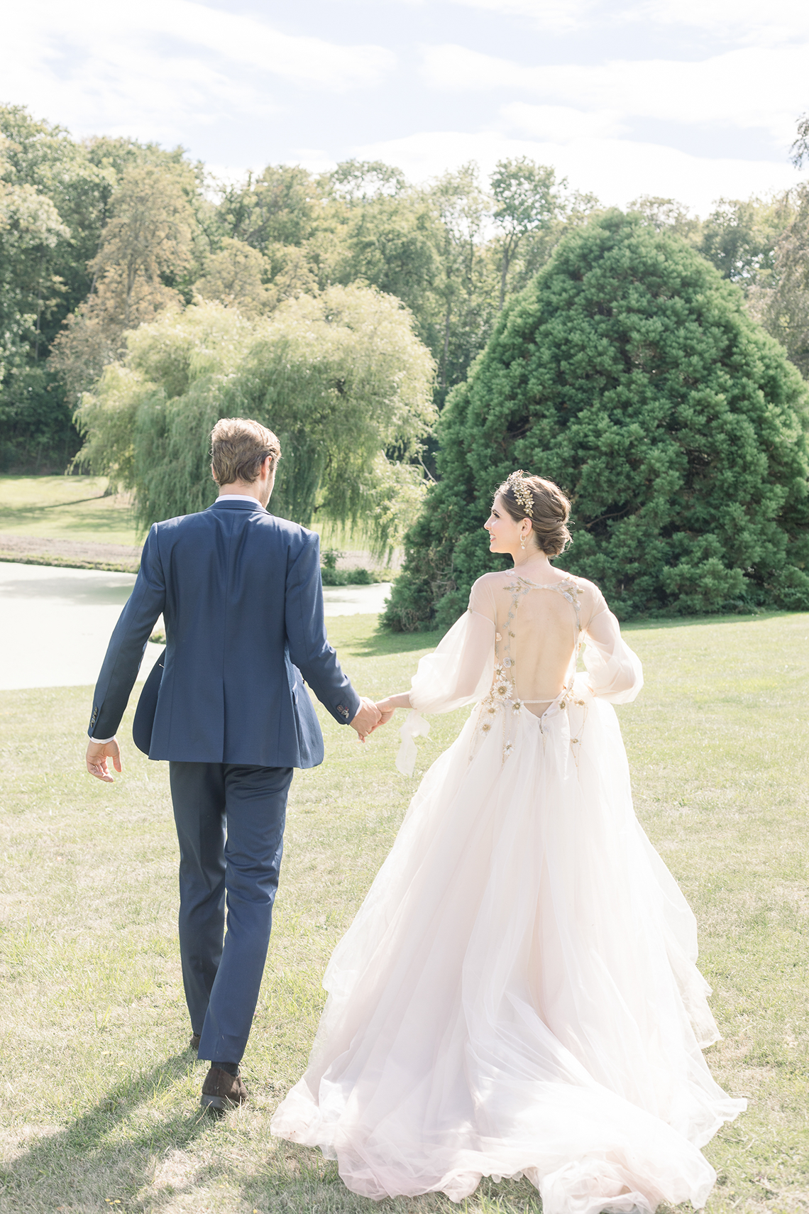 Spring Pink Royal Wedding Inspiration at Chateau de Baronville – Daria Lorman Photography 48