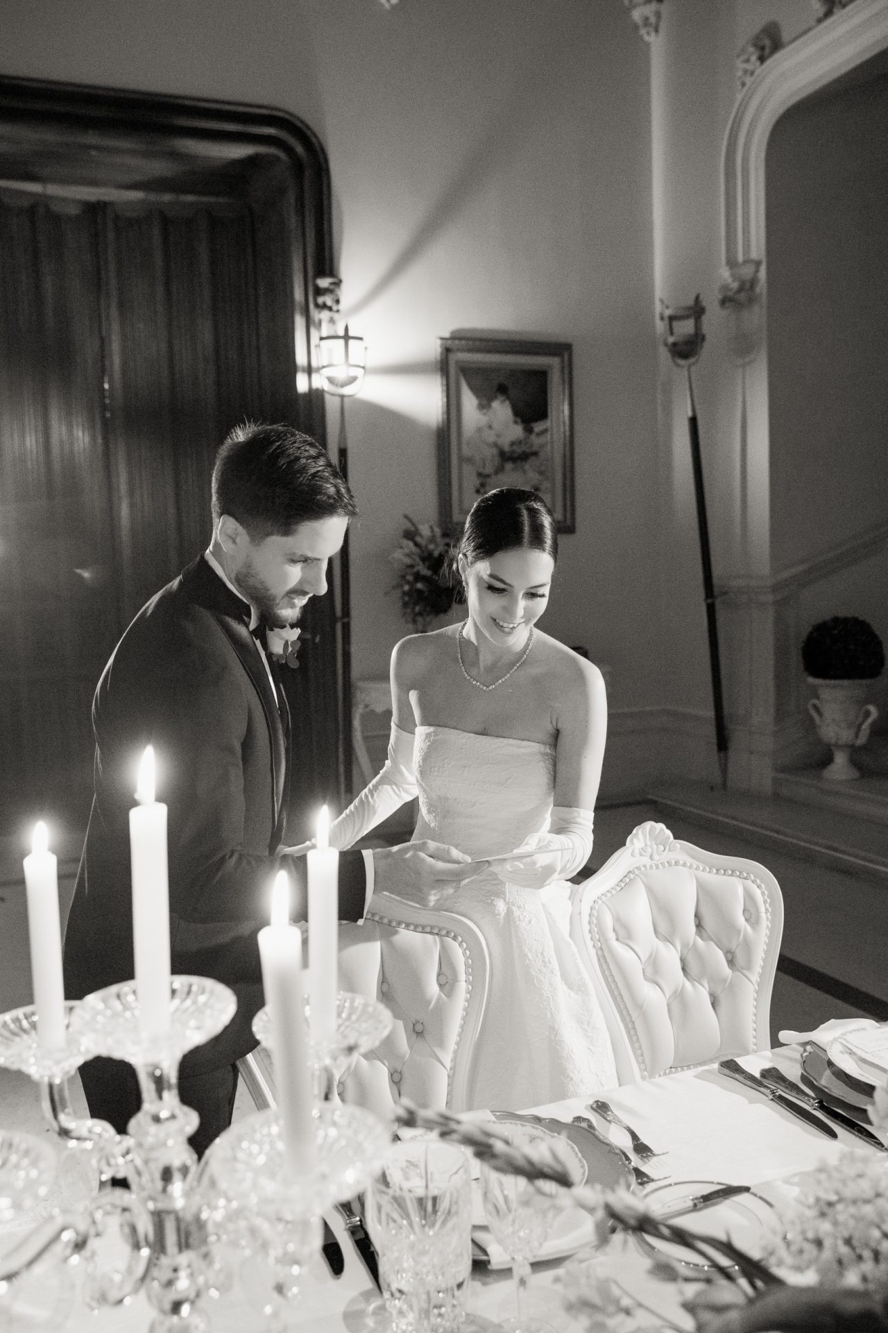 Lisette and Matthew, Chateau Challain