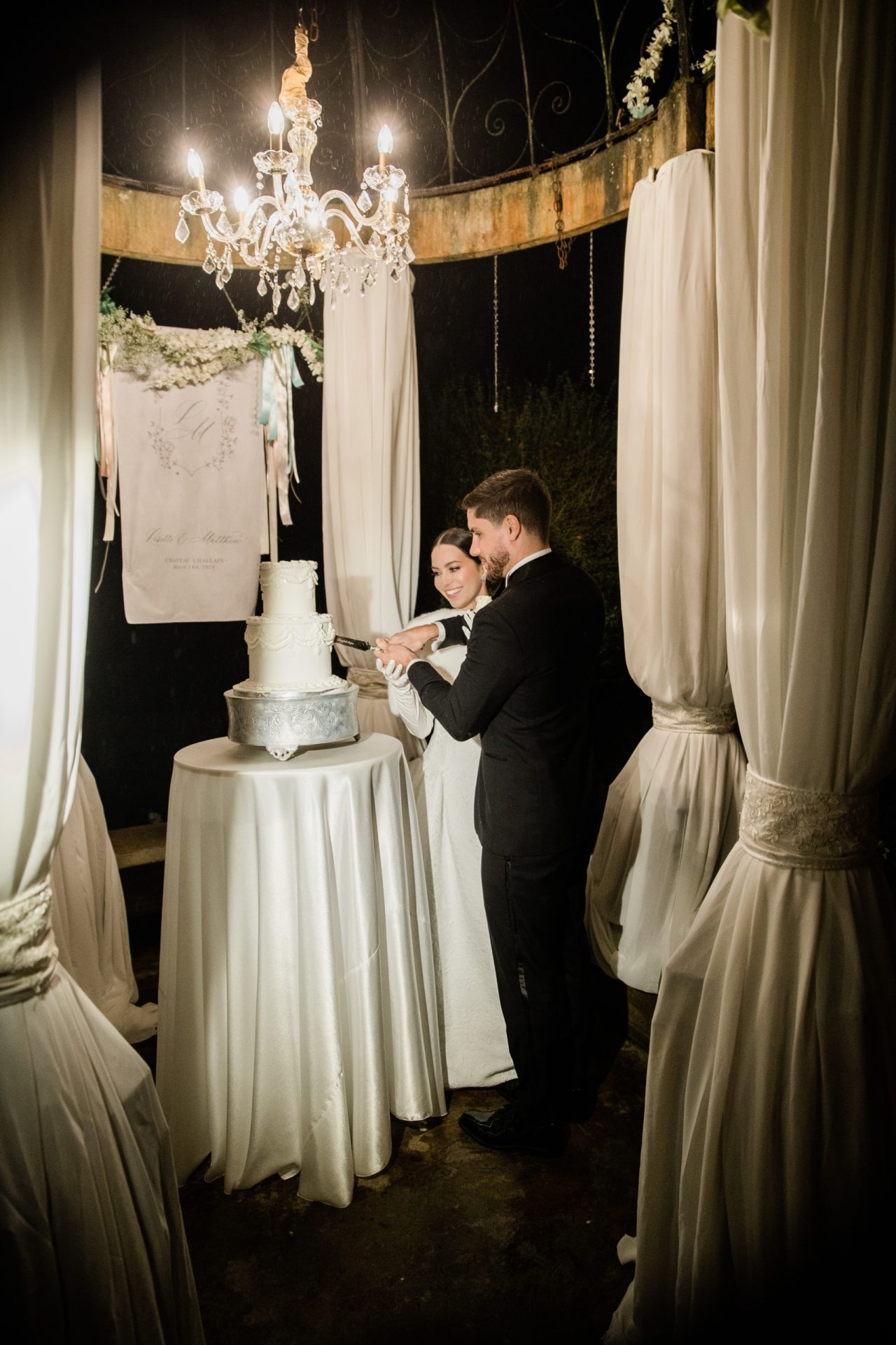 Lisette and Matthew, Chateau Challain
